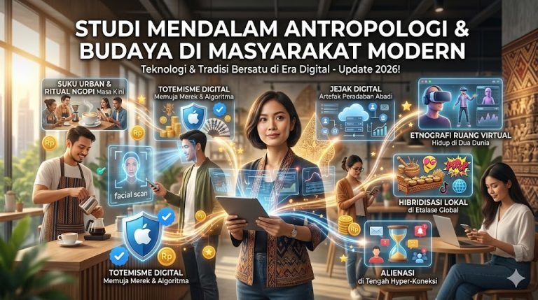 studi mendalam antropologi & budaya di masyarakat modern