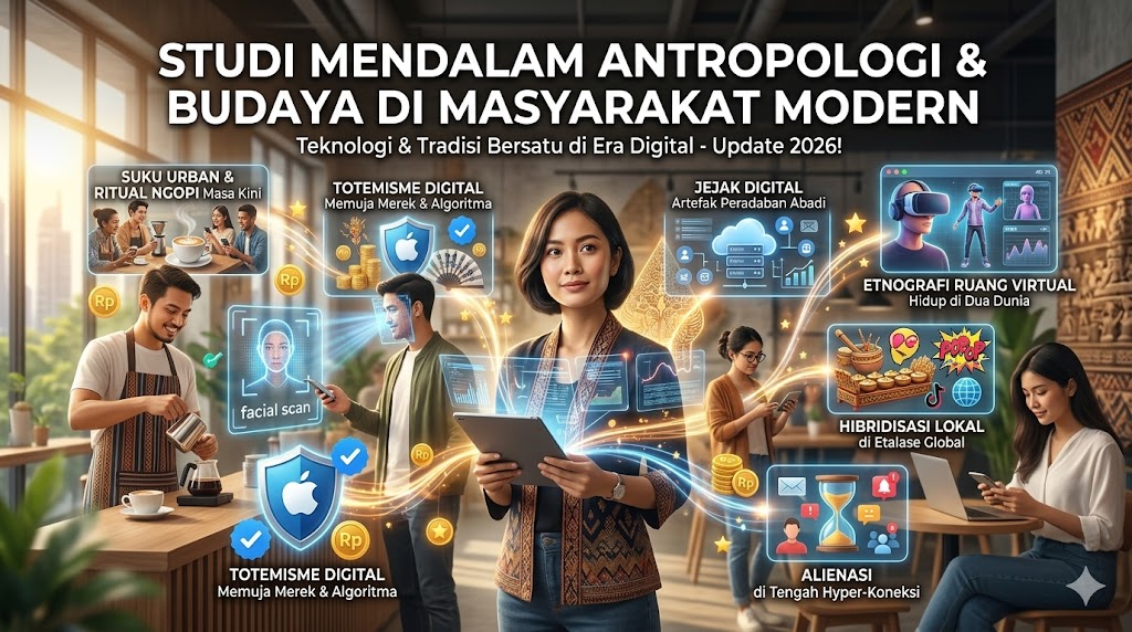 studi mendalam antropologi & budaya di masyarakat modern