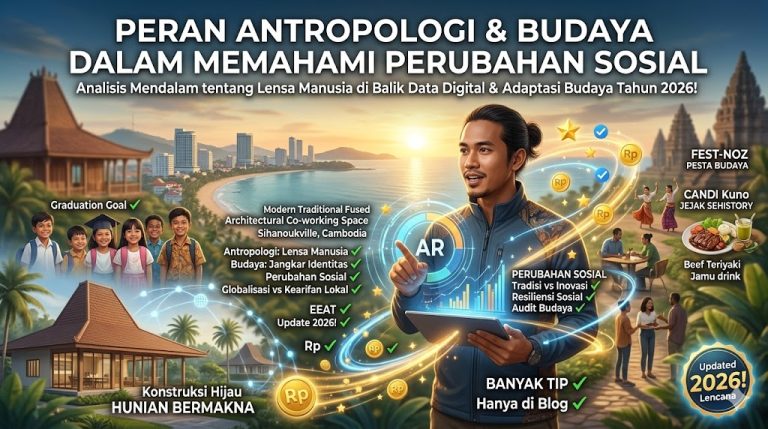 Peran Antropologi & Budaya dalam Memahami Perubahan Sosial