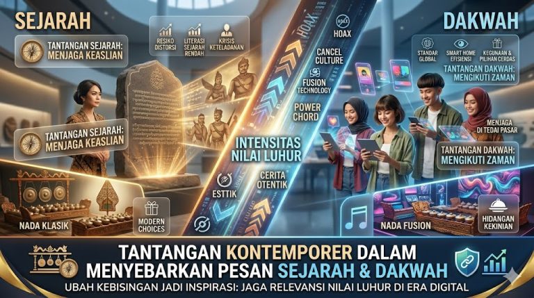 tantangan kontemporer dalam menyebarkan pesan sejarah & dakwah